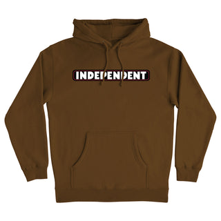 Independent Trucks Hoody Bar Logo Pullover Brown