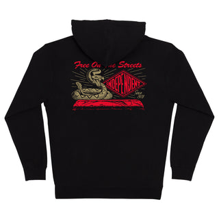 Independent Trucks Hoody Snake Bite Zip Black
