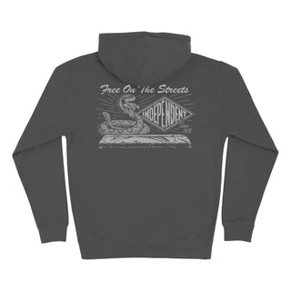 Independent Trucks Hoody Snake Bite Zip Charcoal