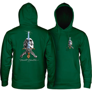 Powell Peralta Skateboard Hoody Skull and Sword Alpine Green