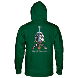 Powell Peralta Skateboard Hoody Skull and Sword Alpine Green