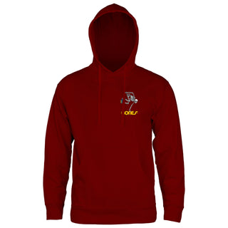 Powell Peralta Skateboard Hoody Skateboard Skeleton Maroon