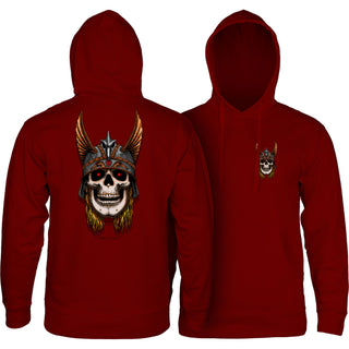Powell Peralta Skateboard Hoody Anderson Skull Maroon