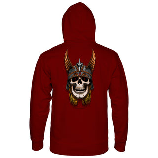 Powell Peralta Skateboard Hoody Anderson Skull Maroon