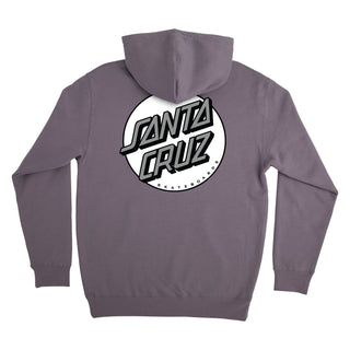 Santa Cruz Skateboards Hoody Other Dot Pullover Plum/White Silver