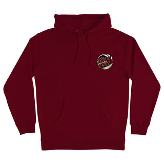 Santa Cruz Skateboards Hoody Wave Dot Pullover Maroon/Dust