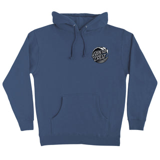 Santa Cruz Skateboards Hoody Wave Dot Pullover Storm Blue/Shadow