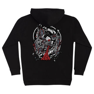 Santa Cruz Skateboard Sweatshirt Roskopp Dissect Pullover Hoody Black