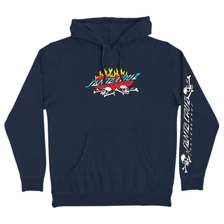 Santa Cruz Skateboards Hoody Salba Voodoo Pit Pullover Slate Blue