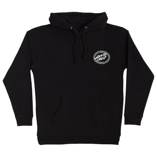 Santa Cruz Skateboards Hoody Collage Oval Dot Pullover Black
