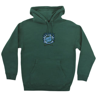 Santa Cruz Skateboards Hoody Forging Dot Pullover Alpine Green