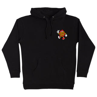 Santa Cruz Skateboards Hoody Dot Guy Pullover Black