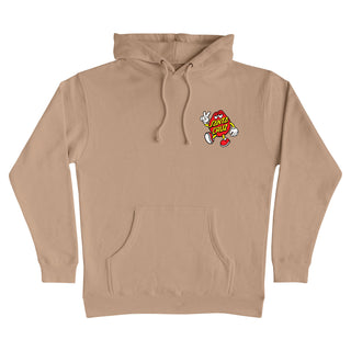 Santa Cruz Skateboards Hoody Dot Guy Pullover Sandstone