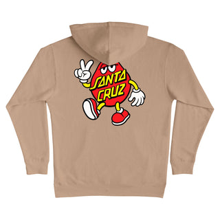 Santa Cruz Skateboards Hoody Dot Guy Pullover Sandstone