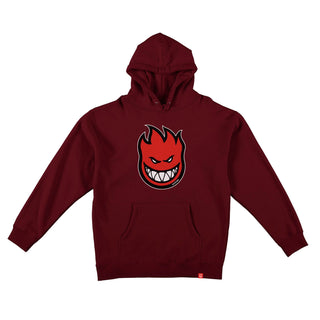 Spitfire Wheels Hoody Bighead Fill Pullover Maroon/Red/Black/White Red