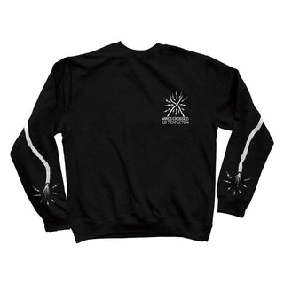 Toy Machine Skateboards Ed Templeton Wires Crossed Crew Sweatshirt Black
