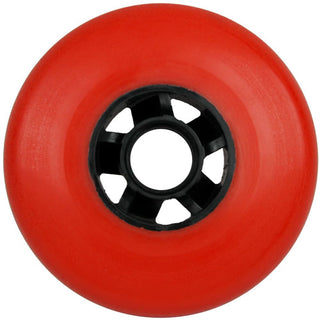 Plastic Hub Scooter Wheel Black/Red Cyclone Hub 100mm