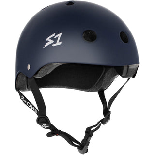 S-One Skateboard Helmet Mega Lifer Navy Matte Size S + 2 Sizing Liners