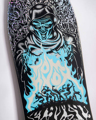 Santa Cruz Skateboard Deck Knox Firepit Reissue 10.07" x 31.275"