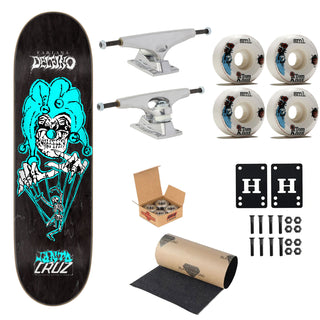Santa Cruz Premium Complete Skateboard Delfino Puppet Master FeelBase 8.25" Ft. Krux/SML/Independent