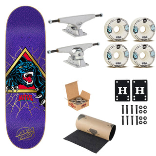 Santa Cruz Premium Complete Skateboard Natas Shattered Panther VX 9.0" Ft. Krux/SML/Independent