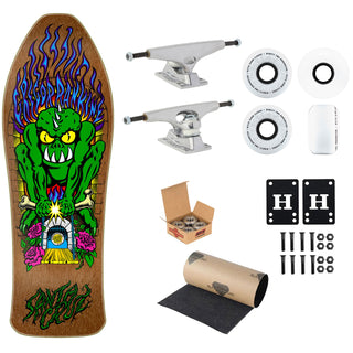 Santa Cruz Premium Complete Skateboard Rankine Monster Reissue 10.39" Ft. Krux/Ricta/Independent