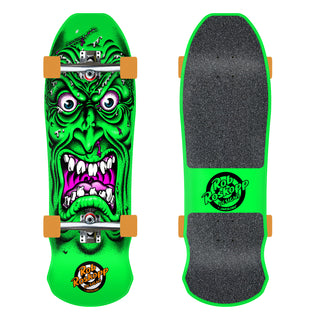 Santa Cruz Skateboard Old School Rob Roskopp Face Green 9.5" x 31"