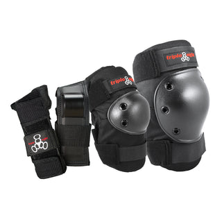 Triple 8 Pad Set Saver 3-Pack Black Extra Small