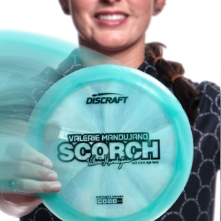 Discraft Disc Golf Valerie Mandujano 2025 Tour Series Z Swirl Scroch Driver 11/6/-2/2 Pink/Blue 173-174g