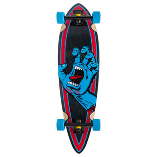Santa Cruz Skateboards Screaming Hand Pintail Longboard Cruiser 9.2" x 33"