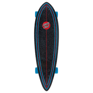 Santa Cruz Skateboards Screaming Hand Pintail Longboard Cruiser 9.2" x 33"