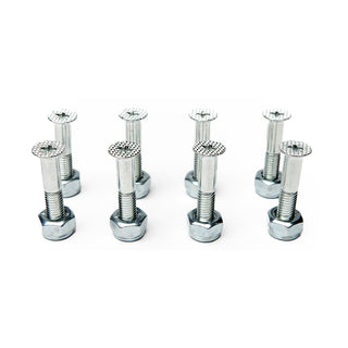 Screw City Skateboard Mounting Hardware 1" Phillips Gems - Moonstone