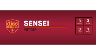 Discmania Active Premium Glow Sensei Undead Samurai 2 Putter - Magenta Stamp