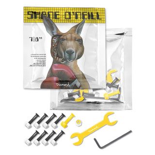 Diamond Supply Shane O'Neill Hardware and Wrench Combo Black/Yellow 7/8" Allen