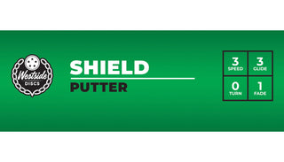 Westside Disc Golf BT Hard Burst Shield Putter 3/3/0/1 Pink/Magenta 175 grams