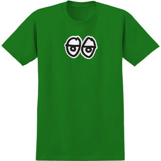 Krooked Skateboards Shirt Eyes Lg Kelly Green Size L