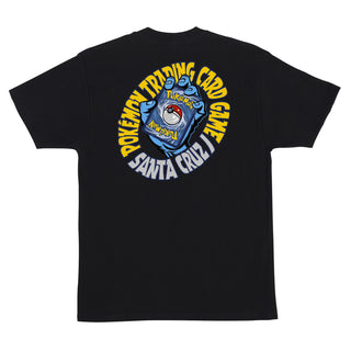 Santa Cruz x Pokémon Shirt TCG Hand Black
