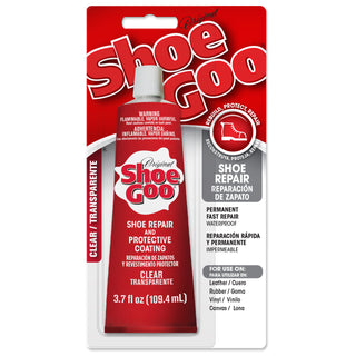 Shoe Goo Original 3.7oz - Full Size Tube - Clear - Rebuild, Protect, Repair
