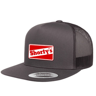 Shorty's Hat OG Red Logo Charcoal