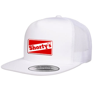 Shorty's Hat OG Red Logo White
