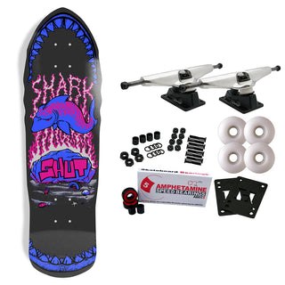 Shut Skateboard Complete Speed Shark Fluorescent 9.0" x 31"
