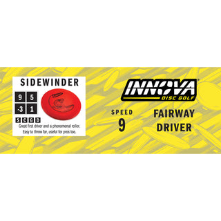 Innova Disc Golf Champion I-Dye Sidewinder Fairway Driver 9/5/-3/1 -Choose Disc