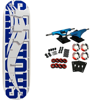 Shorty's Complete Skate Blocks S Grey/Blue 8.0"