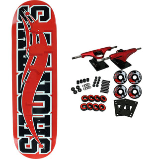 Shorty's Complete Skate Blocks XL Black/Red 8.5"