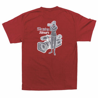 Skate Jawn Magazine Shirt VX Cardinal