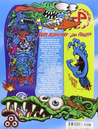 Santa Cruz The Skateboard Art of Jim Phillips Softcover Book