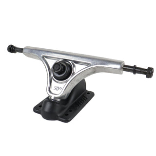 Slant Longboard Trucks Reverse Kingpin Raw/Black 150 (8.5" Axle)