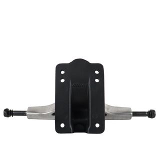 Slant Longboard Trucks Reverse Kingpin Raw/Black 150 (8.5" Axle)