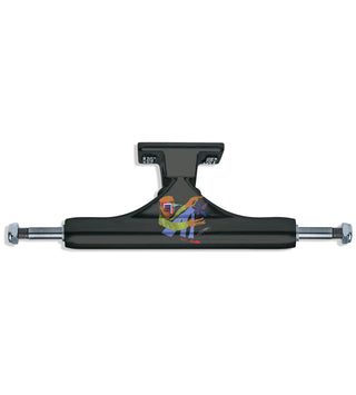 Slappy Skateboard Trucks ST1 Classic Hollow Flower 8.25" Pair