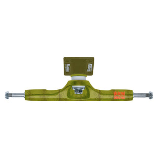 Slappy X Heroin Skateboard Trucks ST1 Hollow Pickle Green 10.5" (Pair)